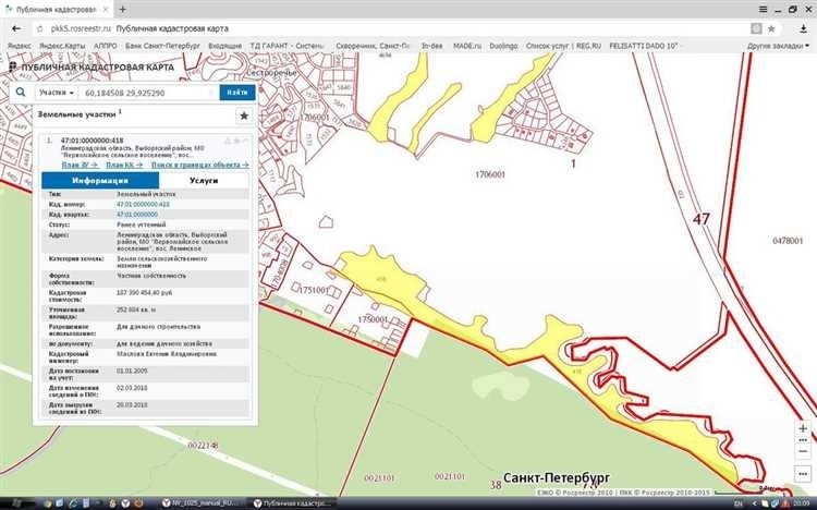 Публичная кадастровая карта ленинградской области актуальная информация и поиск по недвижимости